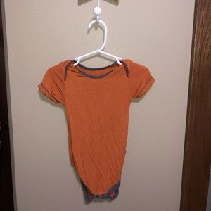 Kickee Pants orange onesie 18-24 months
